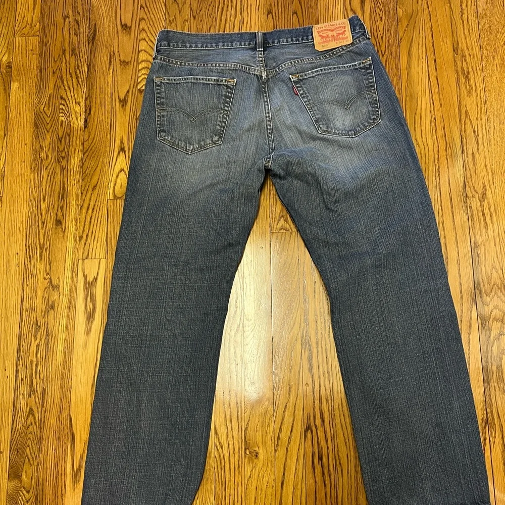 Levi's Dark Blue 559 Straight Jeans